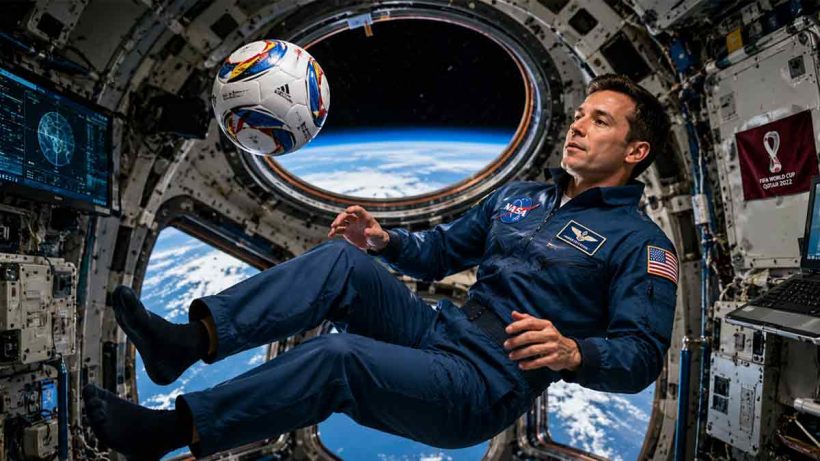 Football Reaches Space! Astronauts Test FIFA World Cup 2026 Ball Aboard ISS