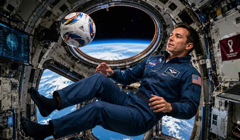 Football Reaches Space! Astronauts Test FIFA World Cup 2026 Ball Aboard ISS
