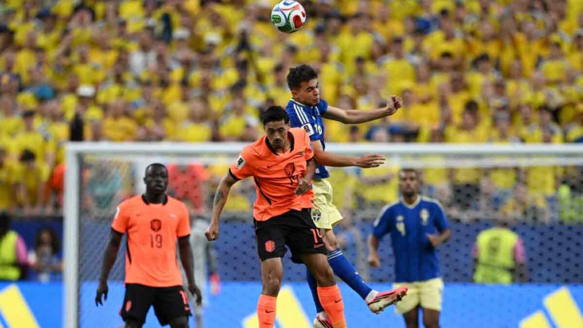 FIFA World Cup: Netherlands Thrash Sweden 5-1 to Storm Top of Group